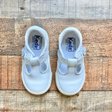 Keds White Leather Daphne T-Strap Sneakers- Size 5M