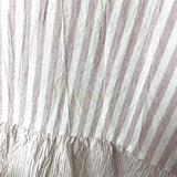 GiGio Purple and White Striped Maxi Dress- Size M (see notes)