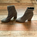 Steve Madden Grey Lolli Suede Booties- Size 7.5