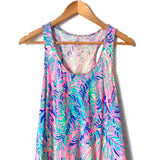 Lilly Pulitzer Racerback Ruffle Hem Dress- Size XS