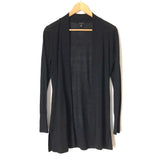 Ann Taylor Black Open Front Cardigan- Size XS