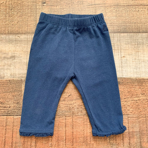 Baby Gap Navy Leggings- Size 0-3M