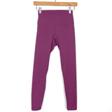 Savvi Mauve High Waist Leggings- Size XS (Inseam 21")