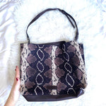 Vince Camuto Snakeskin Medium Handbag