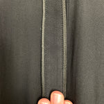 Vince Black Button Up Silk Shirt Dress- Size 8