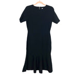 MILLY Black Mermaid Hem Dress NWT- Size 10/12 (sold out online)