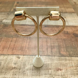Baublebar Gold Hoop Earrings