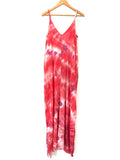 Lovestitch Pink Tie Dye Maxi Dress- Size S/M