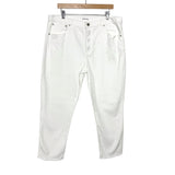 The Drop White Hidden Button Up Jeans NWT- Size 33 (Inseam 26")
