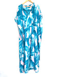 Buddy Love Pink and Teal Palm Maxi- Size S/M