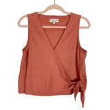 Madewell Texture & Thread Faux Wrap Top- Size M