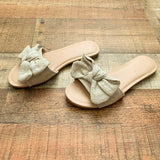 Express Canvas Bow Sandals- Size 6.5