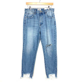Insane Gene Hi-Waist Slim Tapered Distressed Jeans NWT- Size 9/28 (Inseam 26")