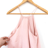 Fourteenth Place Blush Bodysuit Tank- Size XS