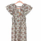 Blu Pepper Printed Maxi Dress NWT- Size S