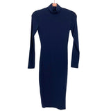Mossman Navy Mock Neck Bodycon Dress- Size 6