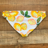 No Brand White Lemon Swim Bottom- Size M (We Have Matching Top- See Notes)