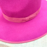 Olive & Pique Orchid Berkshires Brunch Wool Fedora NWT (See Notes)