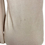 Gibson Look Gold Glittered One Shoulder Top- Size S (see notes)