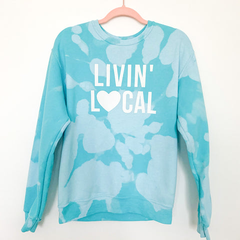 Jerzees Livin' I Love Cali Sweatshirt- Size S