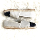 Circus by Sam Edelman Metalic Espadrilles with Beaded Front- Size 7 (GREAT CONDITION)