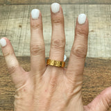 Pretty Connected Gold Boss Ring NWT- Size 8