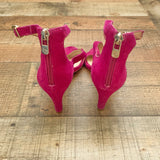 Antonio Melani Magenta Open Toe Heels- Size 6.5