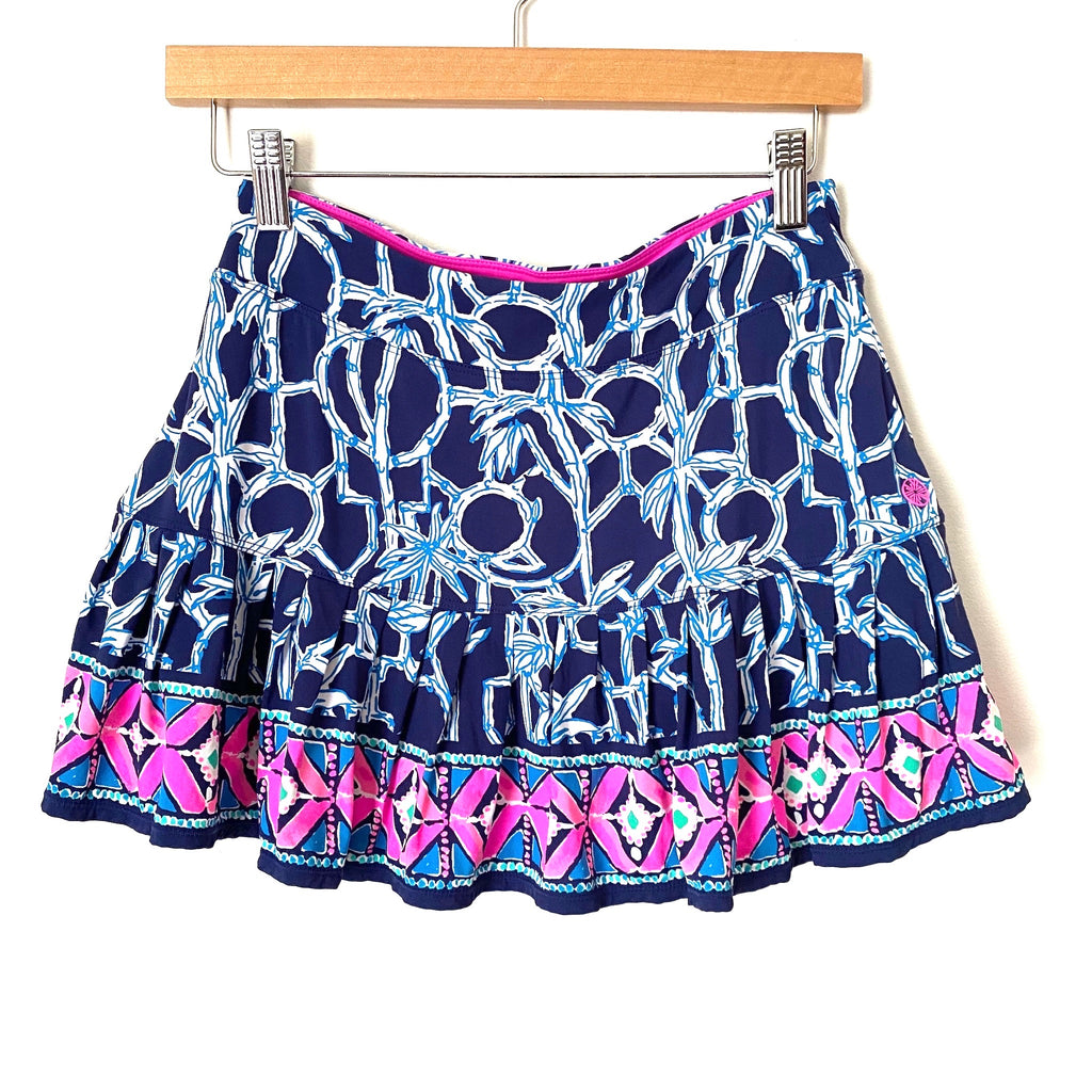 Lilly Pulitzer XXS UPF 50 Luxletic Sucre Ruffle Sports Bra Splashdance Lilly Pulitzer XXS UPF 50 Luxletic Sucre Ruffle Sports Bra Splashdance