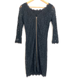 Diane Von Furstenberg Black Lace Dress- Size 2