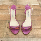 Jimmy Choo Purple Slingback Heels- Size 40 (See Notes)