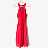 Gibson Red Eyelet Midi Dress NWT- Size XXS