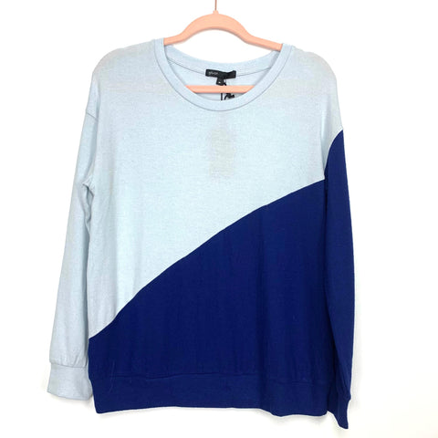 Gibson Light Blue/Royal Blue Top NWT- Size M