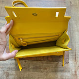 Teddy Blake Yellow Leather Handbag (LIKE NEW)