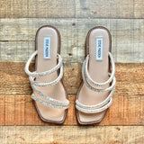 Steve Madden Rhinestone Strappy Sandals- Size 7 (Brand New)