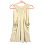 Fabletics Cream Racerback Tank- Size 1X