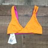 L*Space REVERSIBLE Magenta/Orange One Wave Swimsuit Top NWT- Size M (We have matching bottom, sold out online)