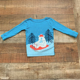 Cat & Jack Polar Bear Fleece Pant Pajama Set- Size 2T
