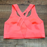 Sweaty Beaty Bright Orange Sports Bra- Size 36D
