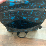 Dream Utilities Black/Blue Star Print Toiletry Bag