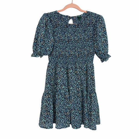 Wild Fable Smocked Bodice Floral Dress- Size XS