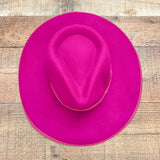 Olive & Pique Orchid Berkshires Brunch Wool Fedora NWT (See Notes)