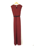 Romney Chen Burgundy Maxi Dress NWT- Size 1