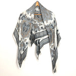 No Brand Silk Square Scarf