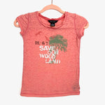 Ralph Lauren Pink "Save Our Woodland" T-Shirt- Size 6X (Kids)