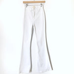 Vestique White Flare Jeans- Size 25 (Inseam 33”)