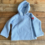 Widgeon Blue Fleece Hooded Jacket- Size 2 (see notes)