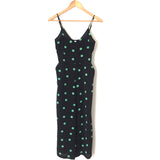 BP Polka Dot Cropped Leg Jumpsuit- Size XS