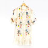 Chicwish Sheer Embroidered Summer Dress with Lining NWT- Size ~S
