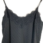Ambercrombie & Fitch Black Lace Swiss Dot Cami NWT- Size M