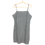 Shein Black/White Gingham Dress- Size ~L/XL (See Notes)